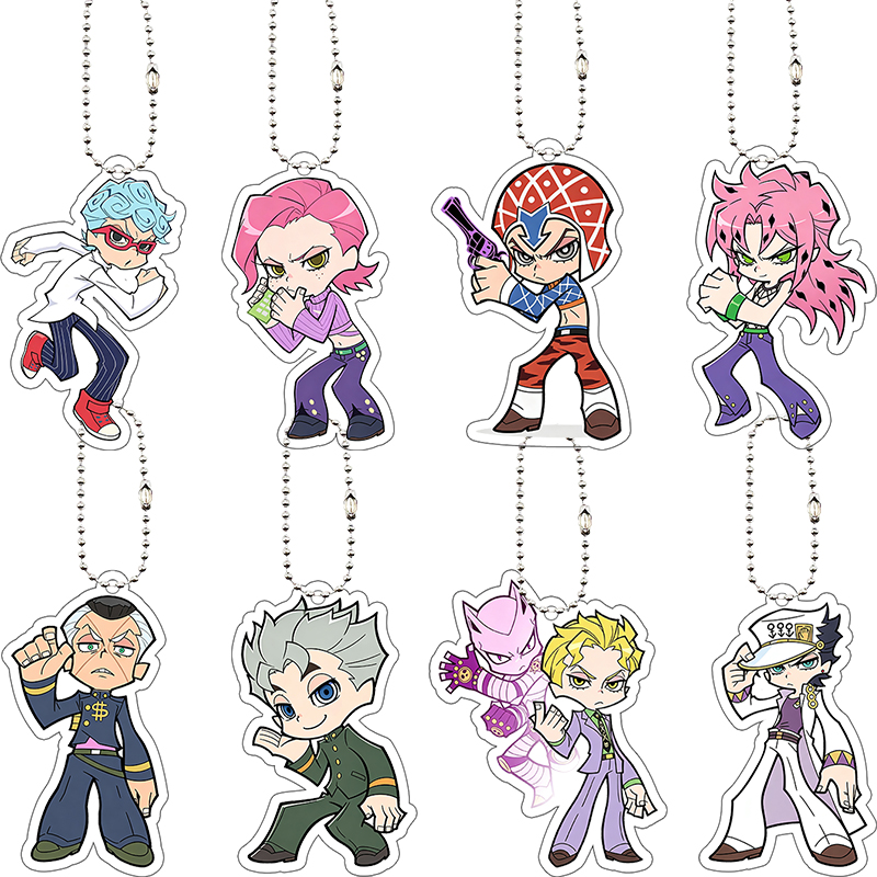 Jewelry Making School - Ghiaccio Melone Diavolo JOJO Acrylic Keychain