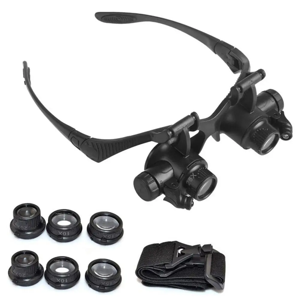Jewelry Making Glasses - Mới Đầu Đèn LED Kính Phóng
