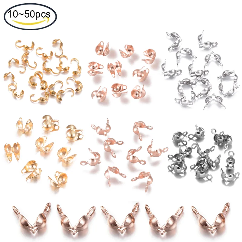 Jewelry Making Knots - 10 ~ 50 Chiếc Inox Đính