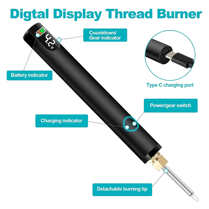 Rechargeable Thread Burner Kit - đánh giá và giá Jewelry Making Zapper