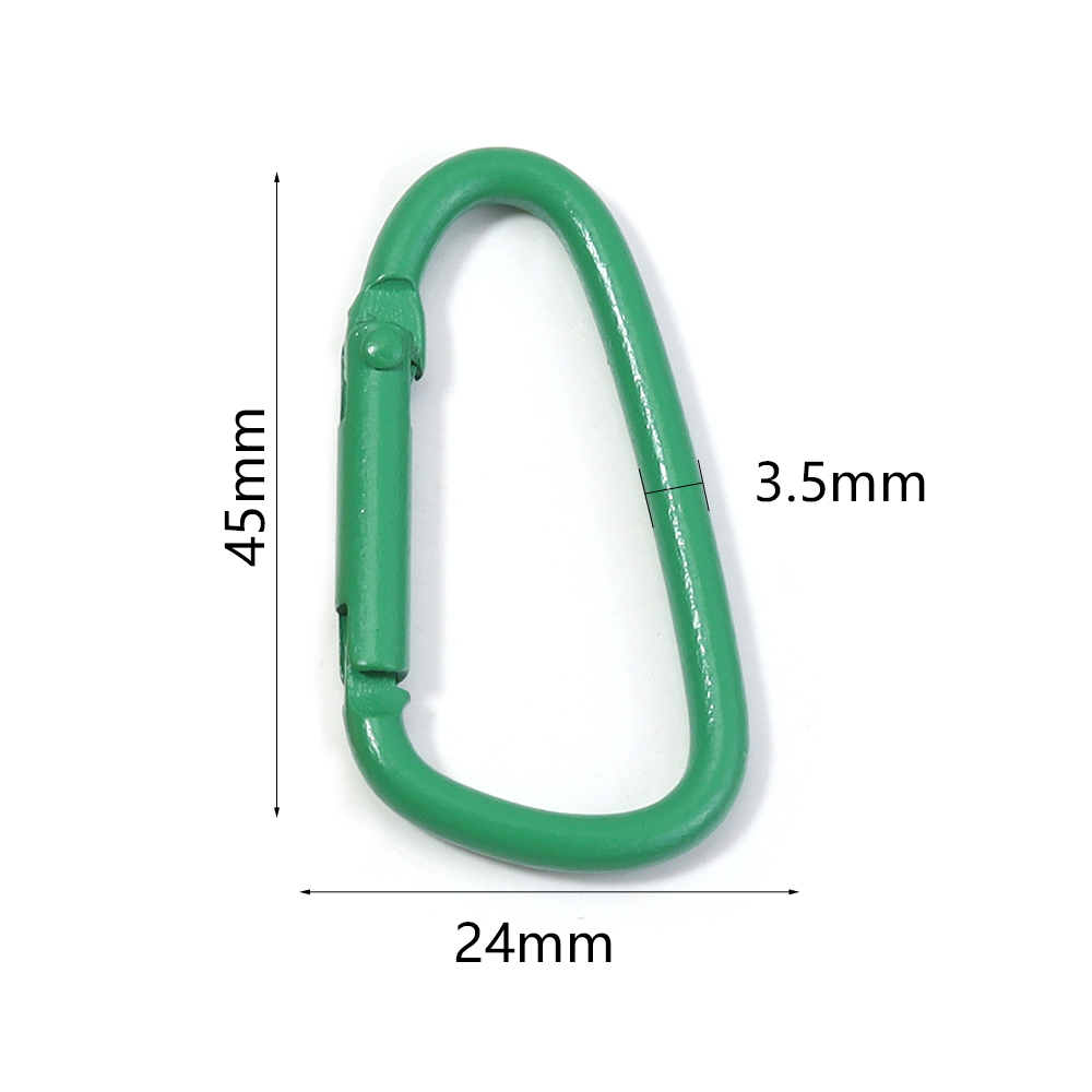 10pcs Colorful Carabiner Clip  - đánh giá và giá Jewelry Making Rings