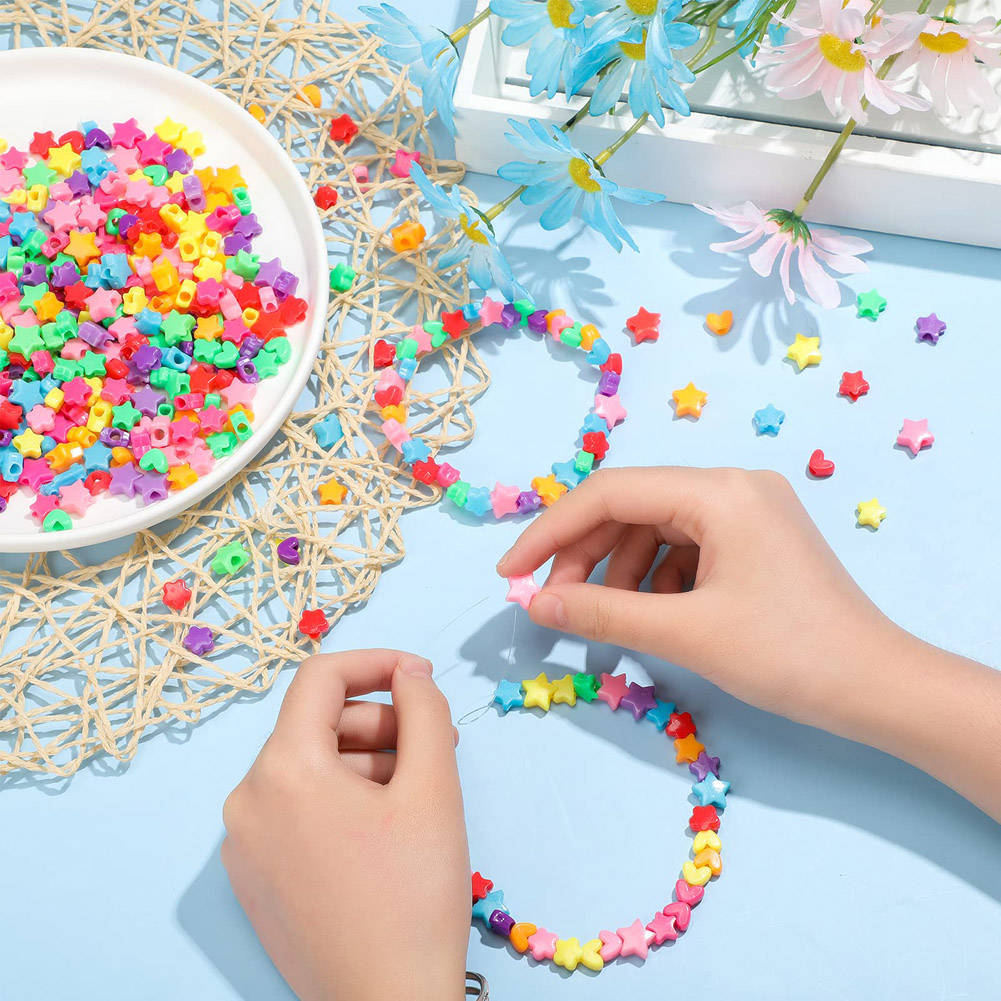 24 Lưới Cô Gái Makaron Màu Sắc - đánh giá và giá Jewelry Making 4 Year Old