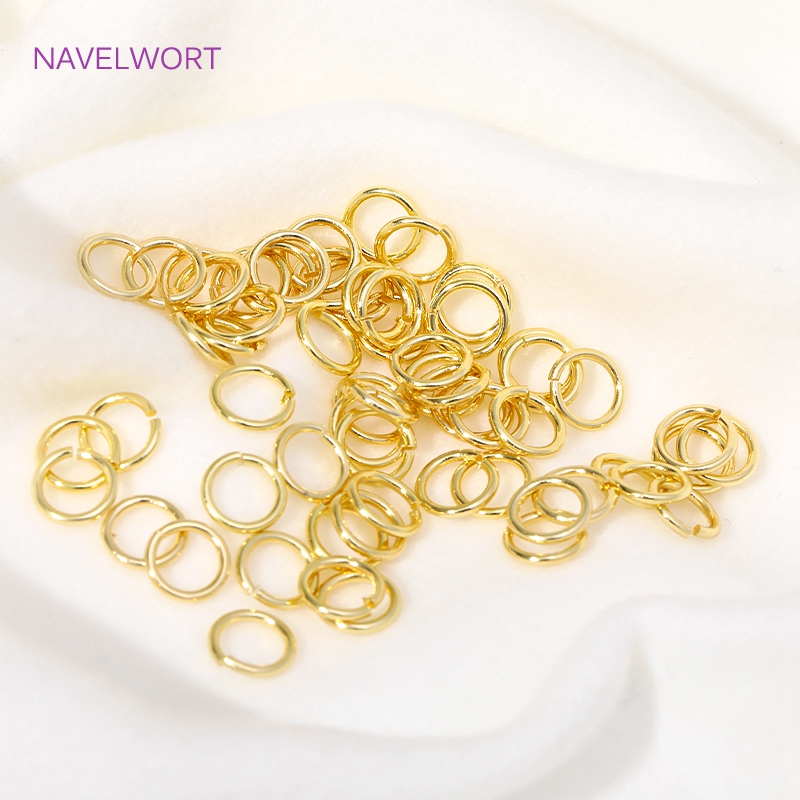 14K/18K Gold Plated Split Ring - đánh giá và giá Jewelry Making Jump Rings