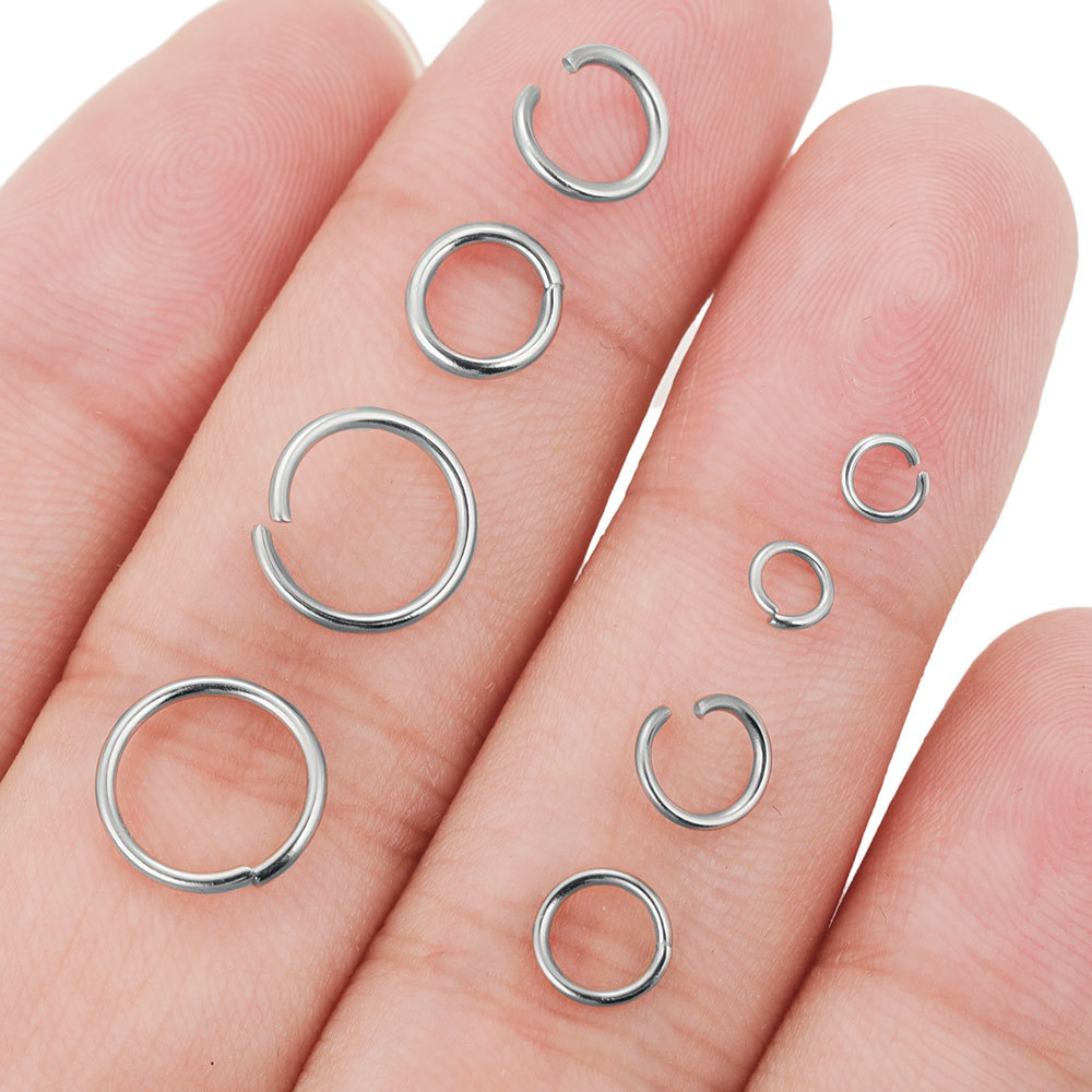1200pcs Stainless Steel Jump R - đánh giá và giá Jewelry Making Jump Rings