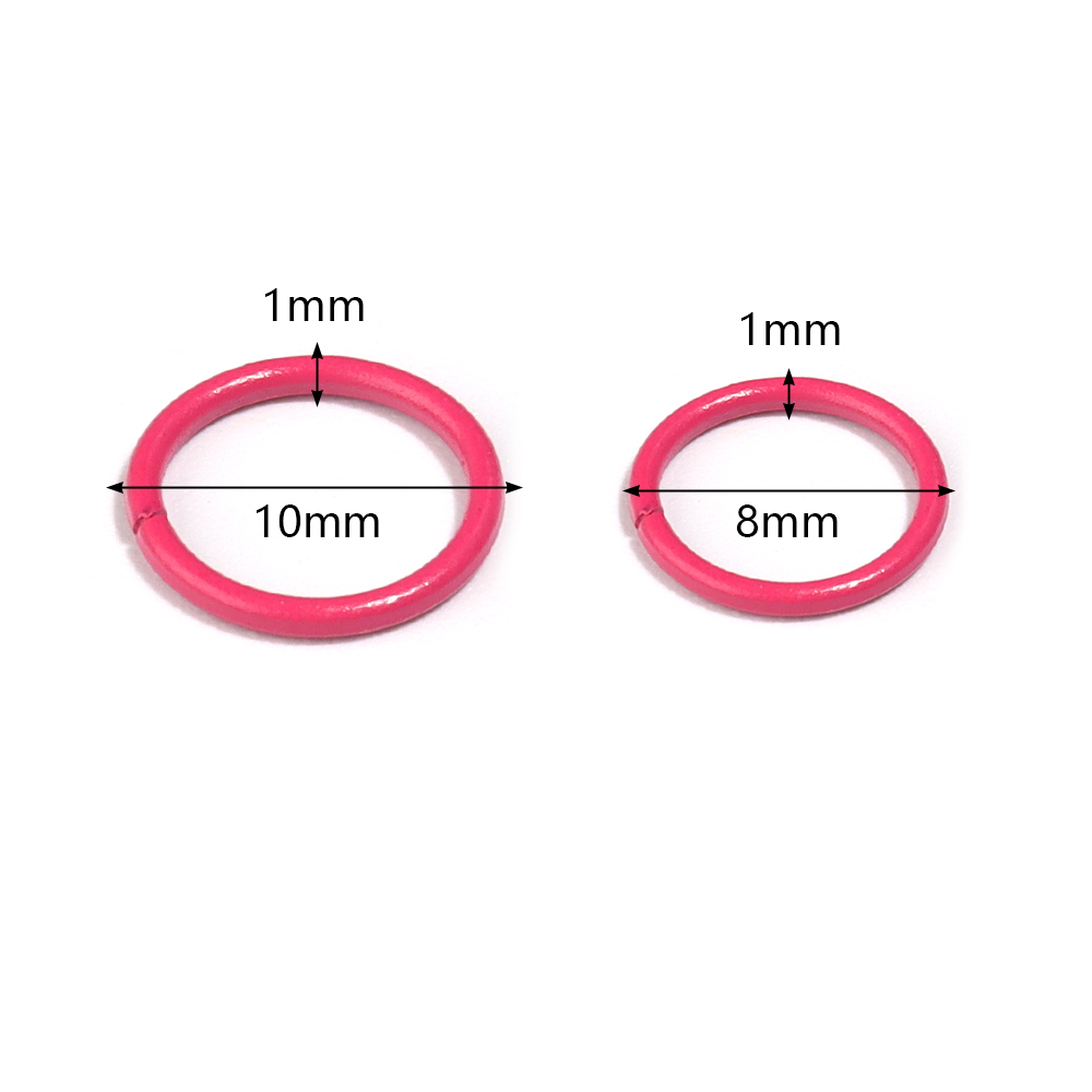 50pcs 8/10mm Iron Split Ring O - đánh giá và giá Jewelry Making Jump Rings