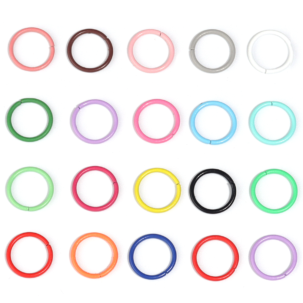 50pcs 8/10mm Iron Split Ring O - đánh giá và giá Jewelry Making Jump Rings