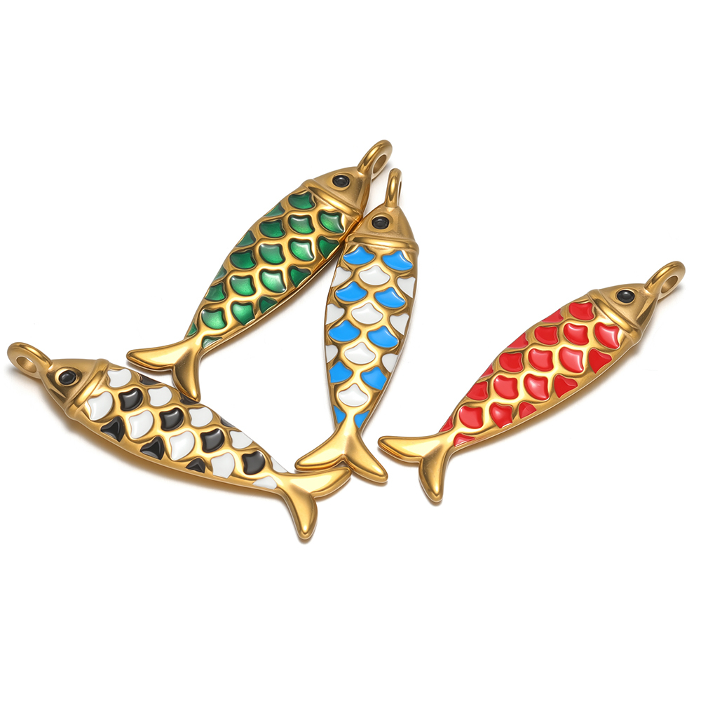 4pcs Stainless Steel Enamel So - đánh giá và giá Jewelry Making For Kids