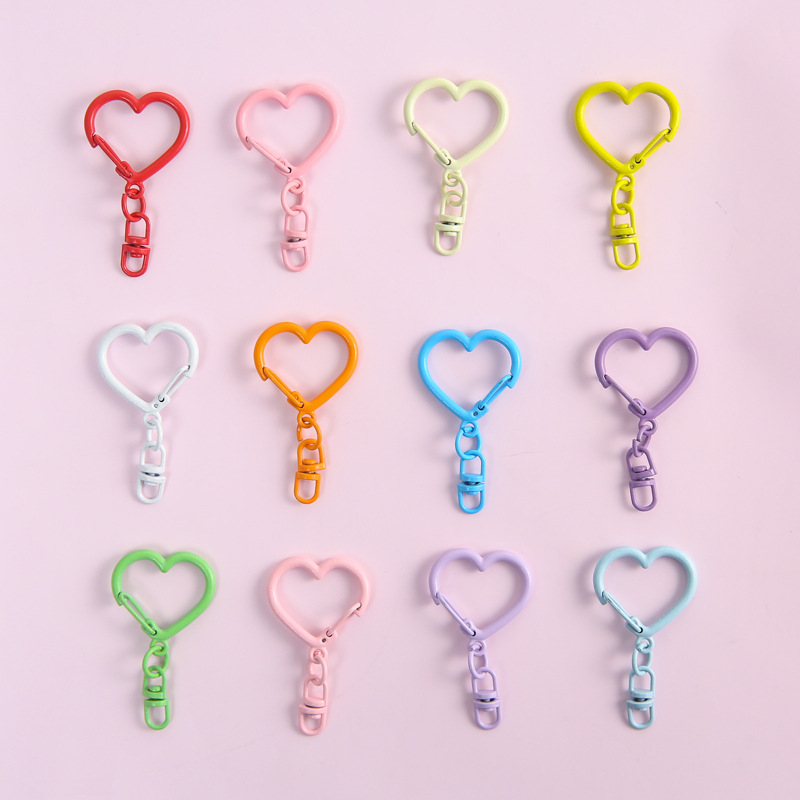 10Pcs Colorful Zinc Alloy Hear - đánh giá và giá Jewelry Making Jump Rings