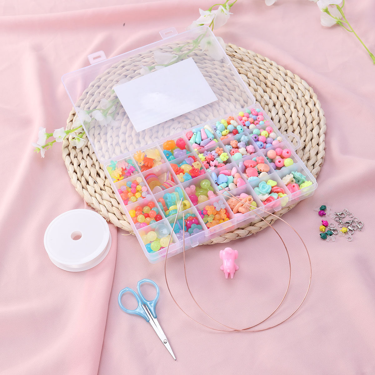 520Pcs DIY Beads Set for Jewel - đánh giá và giá Jewelry Making Kit For Kids
