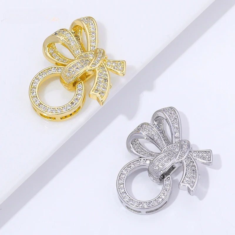 18K Gold Plated Pearl Clasps C - đánh giá và giá Jewelry Making Rings