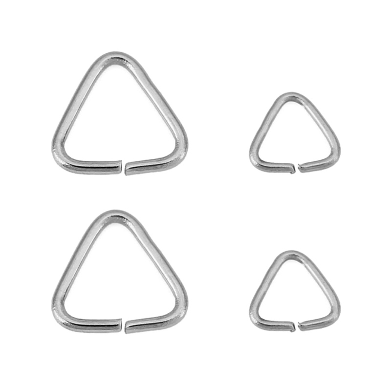 50pcs 5mm 8mm Stainless Steel  - đánh giá và giá Jewelry Making Jump Rings