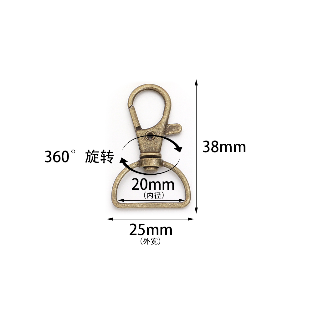 10pcs/lot Metal Swivel Clasps  - đánh giá và giá Jewelry Making School