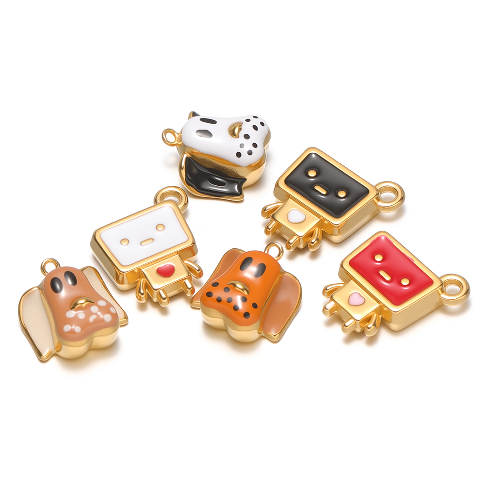 4pcs Stainless Steel Enamel Ca - đánh giá và giá Jewelry Making For Kids
