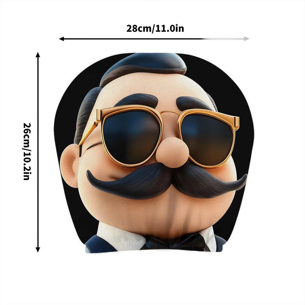2pcs Retro Gentleman Mustache  - đánh giá và giá Jewelry Making Glasses