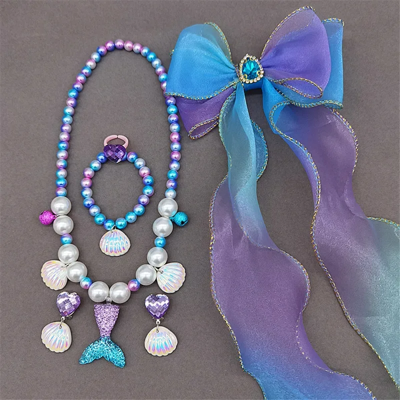 Girl's Mermaid Theme Sequin Ha - đánh giá và giá Jewelry Making For Kids