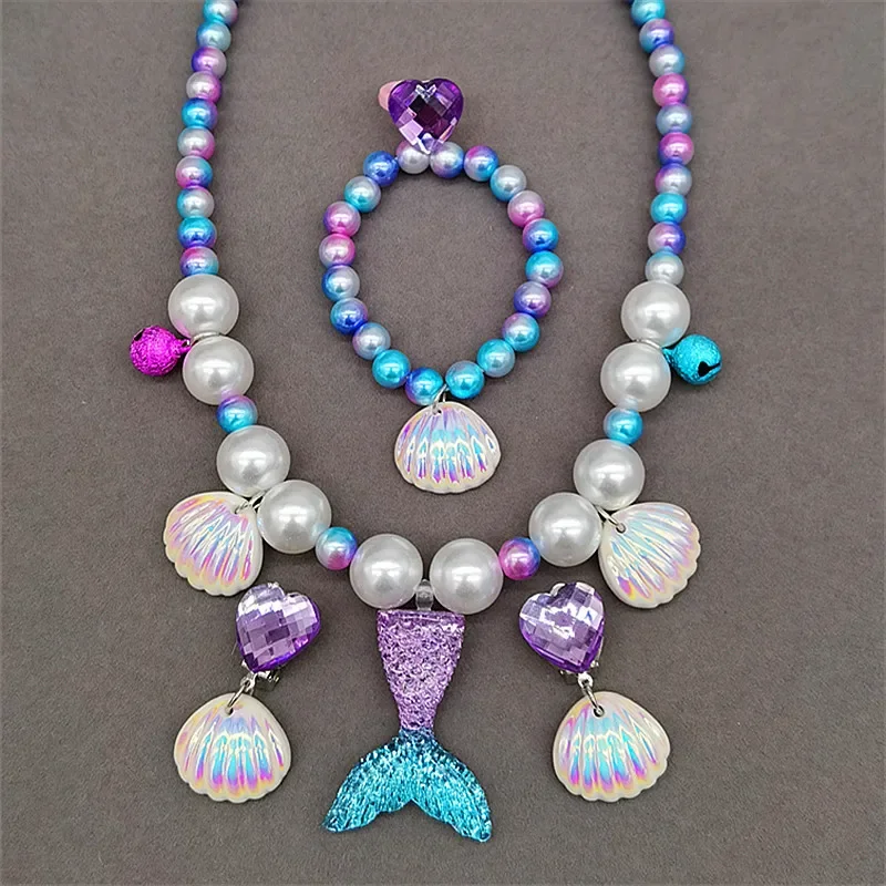 Girl's Mermaid Theme Sequin Ha - đánh giá và giá Jewelry Making For Kids