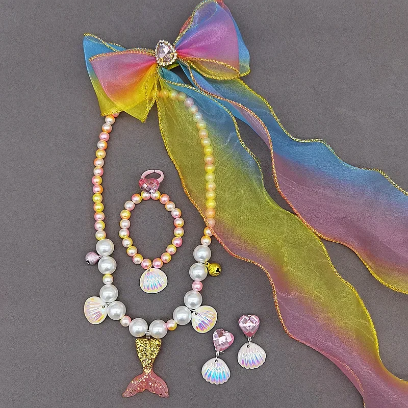 Girl's Mermaid Theme Sequin Ha - đánh giá và giá Jewelry Making For Kids