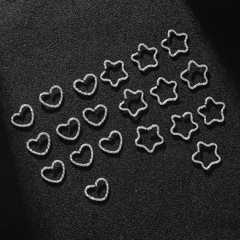 20-30Pcs Star & Love Embossed  - đánh giá và giá Jewelry Making Knots
