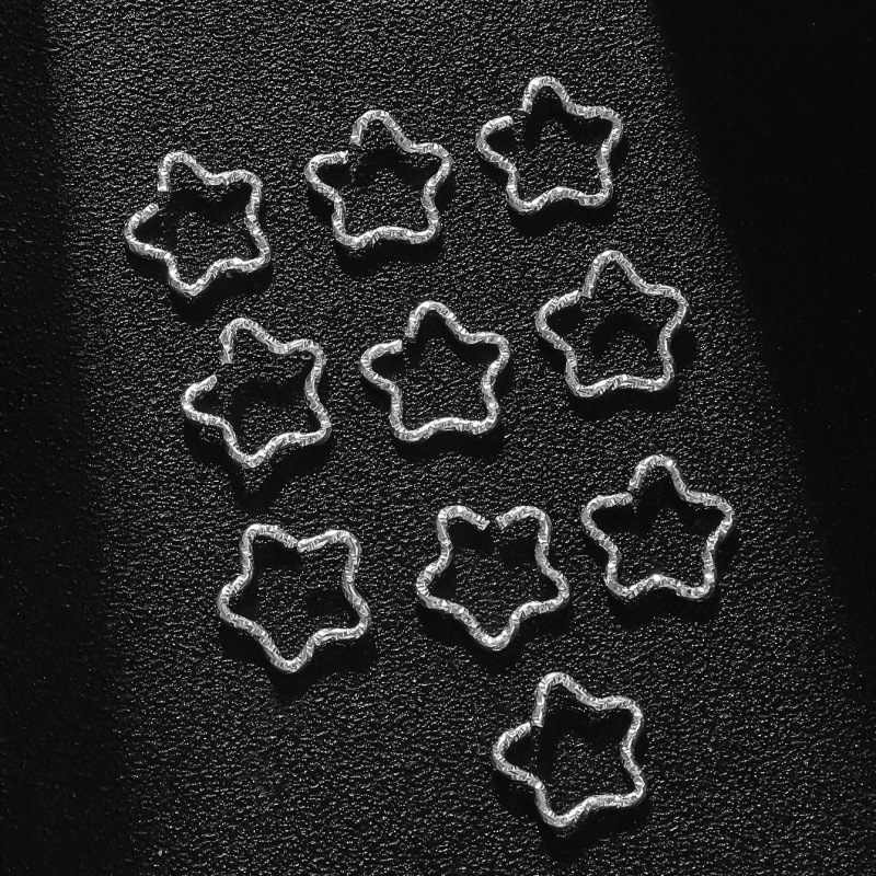 20-30Pcs Star & Love Embossed  - đánh giá và giá Jewelry Making Knots