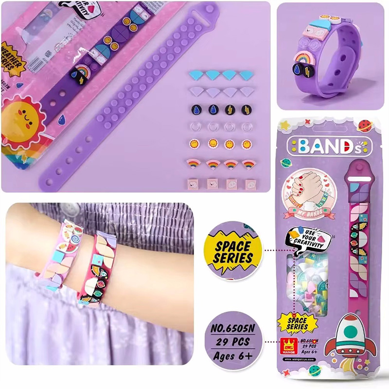 6Pcs/set Kids Building Blocks  - đánh giá và giá Jewelry Making For Kids