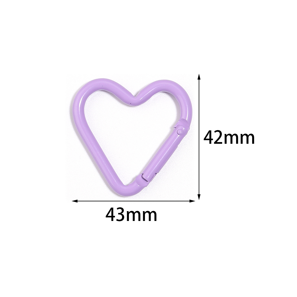5pcs Colorful Heart-shaped Alu - đánh giá và giá Jewelry Making Rings