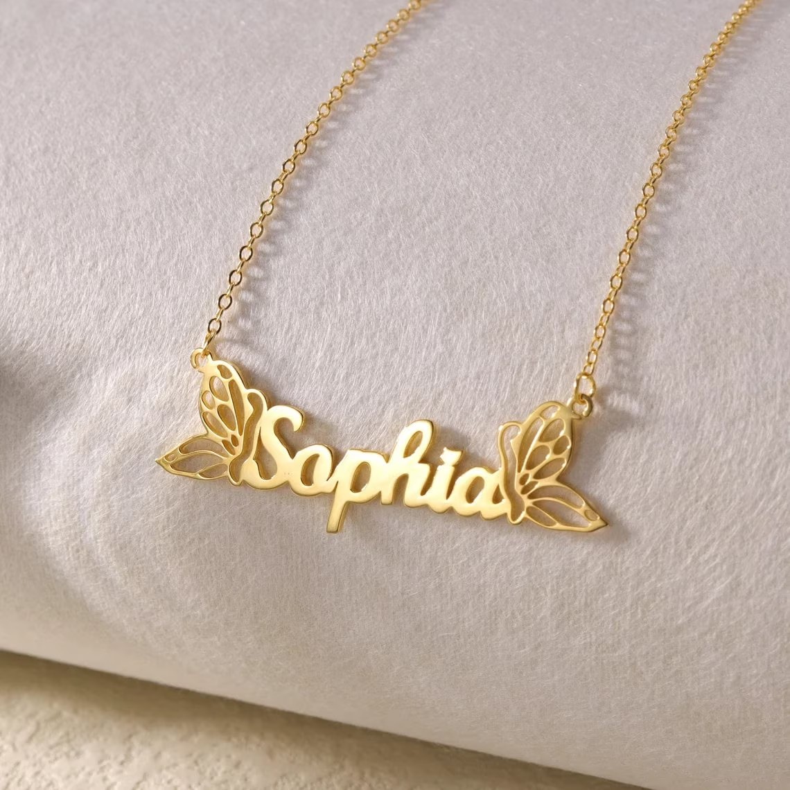 Custom Butterfly Name Necklace - đánh giá và giá Jewelry Making For Kids