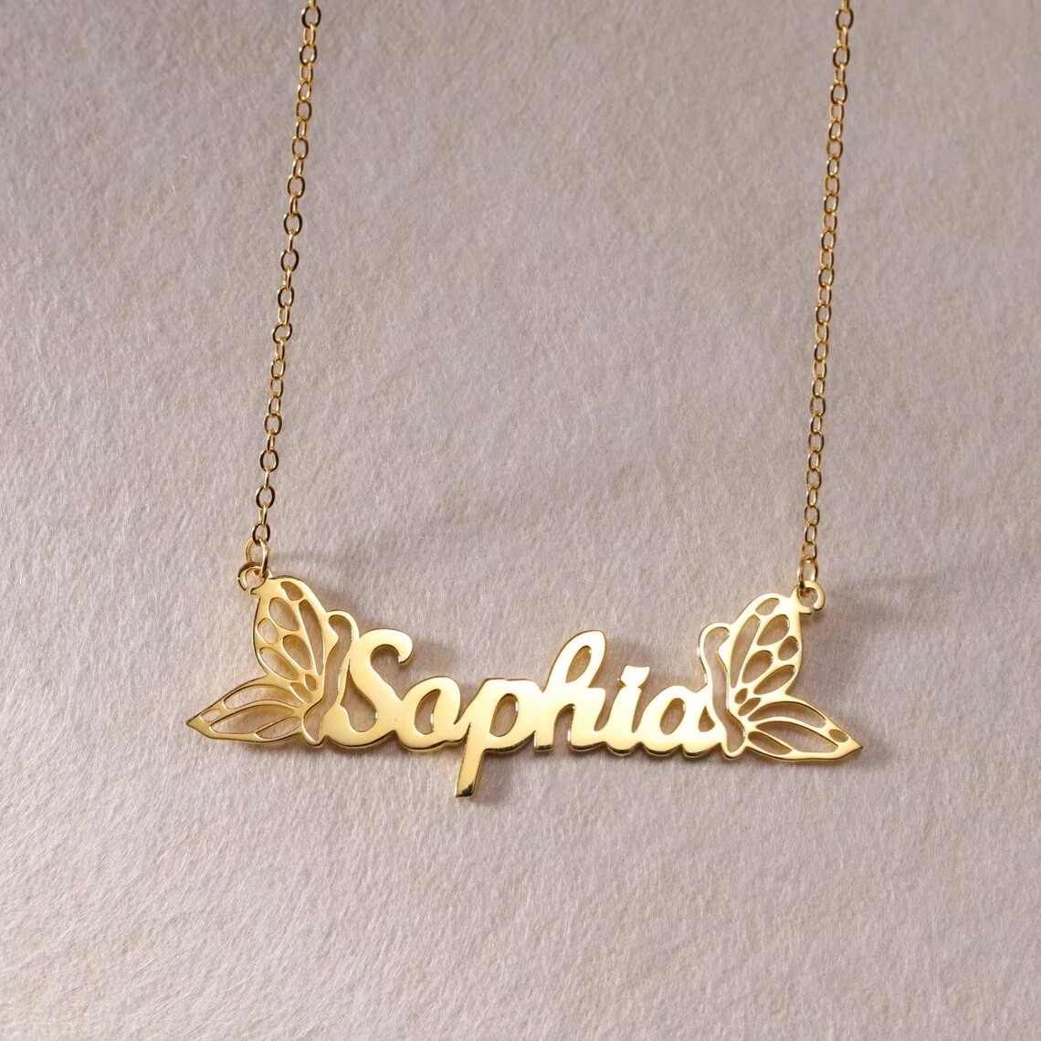 Custom Butterfly Name Necklace - đánh giá và giá Jewelry Making For Kids
