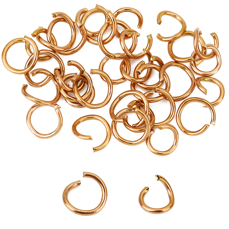 100pcs Rose Gold Plated Stainl - đánh giá và giá Jewelry Making Jump Rings