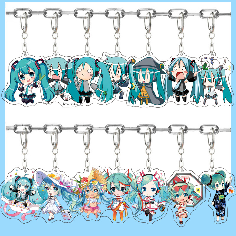 Hatsune Miku Anime Acrylic Cut - đánh giá và giá Jewelry Making Rings