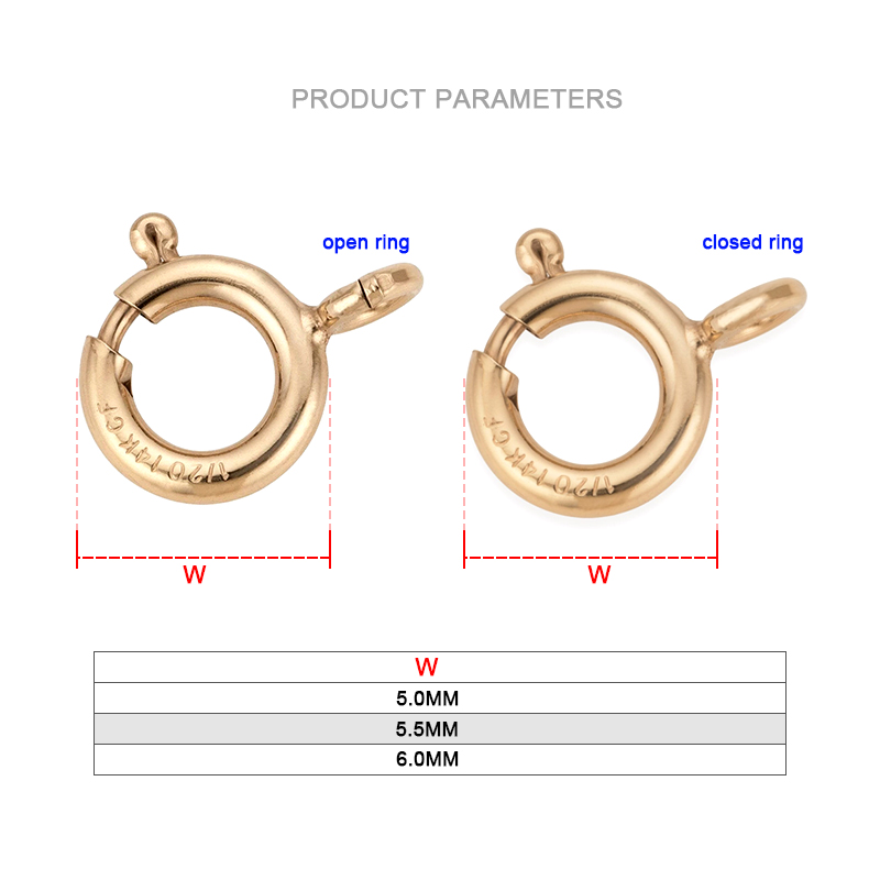 Vàng 14K Đầy Nhẫn Tay Móc Cài  - đánh giá và giá Jewelry Making Rings