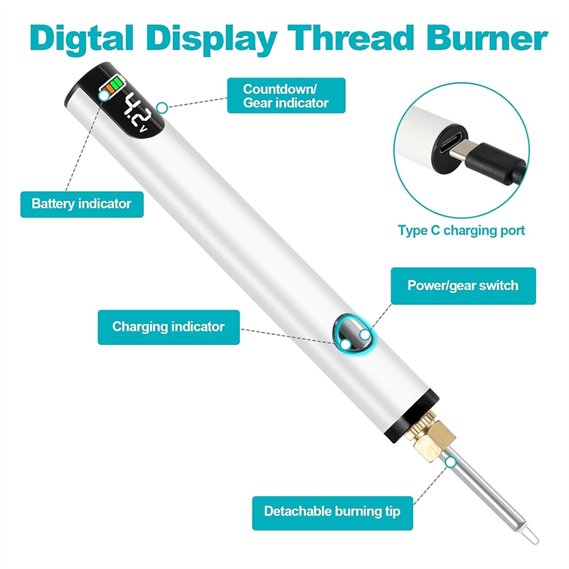 DHDL Rechargeable Thread Burne - đánh giá và giá Jewelry Making Zapper